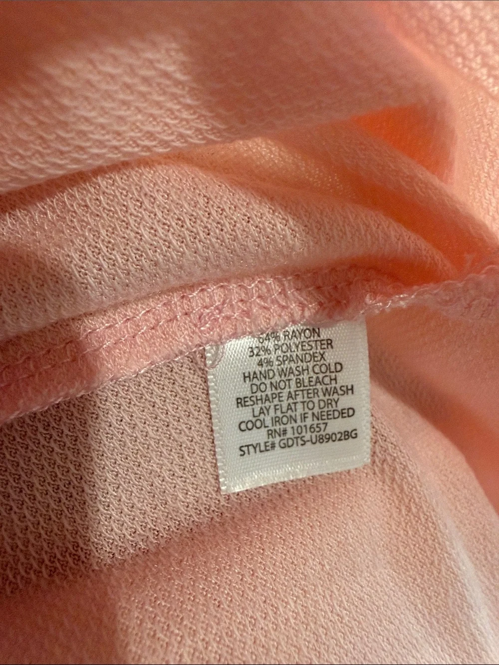 NWT Light Pink Tee
